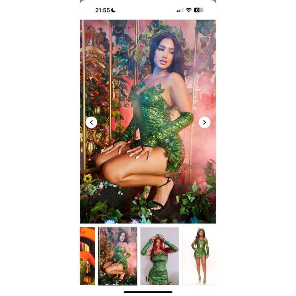 Little Miss Ivy Halloween 3 Piece Costume
Set - Green